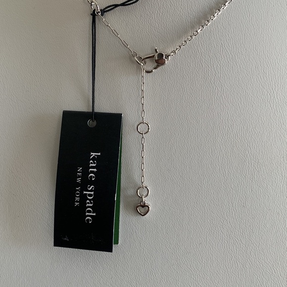 Kate Spade ♠️ CZ Necklace and Earrings Bundle - Picture 7 of 7